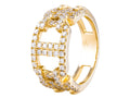 Diamond Ring - 14 KT Yellow Gold