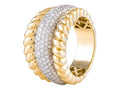 Diamond Ring - 14 KT Yellow Gold