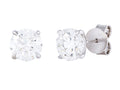 Diamond Earrings - 14 KT White Gold