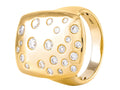Diamond Ring - 14 KT Yellow Gold