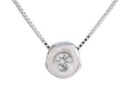 Diamond Necklace - 14 KT White Gold