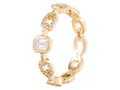 Diamond Ring - 14 KT Yellow Gold