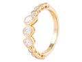 Diamond Ring - 14 KT Yellow Gold