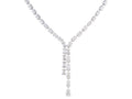 Diamond Necklace - 18 KT White Gold