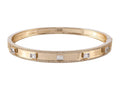 Diamond Bangle - 14 KT Yellow Gold