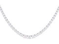 Diamond Necklace - 14 KT White Gold
