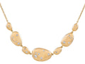 Diamond Necklace - 14 KT Yellow Gold