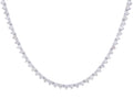 Diamond Necklace - 14 KT White Gold
