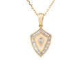 Diamond Necklace - 14 KT Yellow Gold