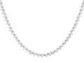 Diamond Necklace - 14 KT White Gold