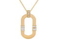 Diamond Necklace - 14 KT Yellow Gold