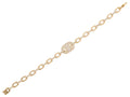 Diamond Bracelet - 14 KT Yellow Gold