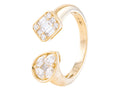 Diamond Ring - 14 KT Yellow Gold
