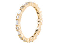 Diamond Band - 14 KT Yellow Gold