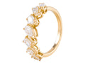 Diamond Band - 14 KT Yellow Gold