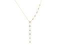Diamond Necklace - 14 KT Yellow Gold