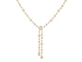 Diamond Necklace - 14 KT Yellow Gold