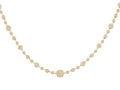 Diamond Necklace - 14 KT Yellow Gold