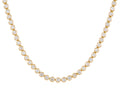 Diamond Necklace - 14 KT Yellow Gold