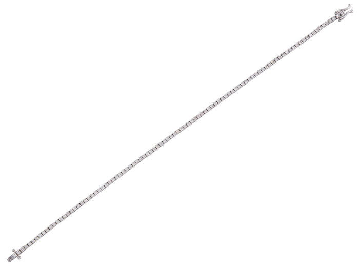Diamond Bracelet - 14 KT White Gold