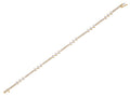 Diamond Bracelet - 14 KT Yellow Gold
