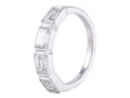 Diamond Band - 18 KT White Gold