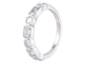 Diamond Band - 18 KT White Gold