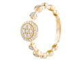 Diamond Ring - 14 KT Yellow Gold