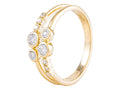 Diamond Ring - 14 KT Yellow Gold
