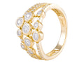 Diamond Ring - 14 KT Yellow Gold