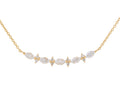Diamond Necklace - 14 KT Yellow Gold