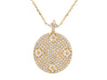 Diamond Necklace - 14 KT Yellow Gold