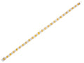 Diamond Bracelet - 18 KT White and Yellow Gold
