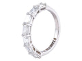 Diamond Band - 18 KT White Gold