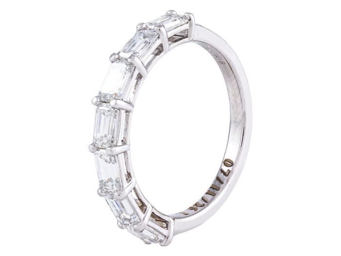 Diamond Band - 18 KT White Gold