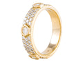 Diamond Ring - 14 KT Yellow Gold