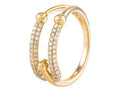 Diamond Ring - 14 KT Yellow Gold