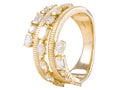 Diamond Ring - 14 KT Yellow Gold