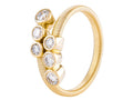 Diamond Ring - 14 KT Yellow Gold