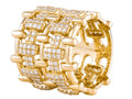 Diamond Ring - 14 KT Yellow Gold