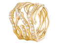 Diamond Ring - 14 KT Yellow Gold