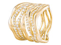 Diamond Ring - 14 KT Yellow Gold