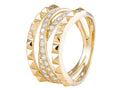 Diamond Ring - 14 KT Yellow Gold