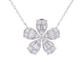 Diamond Necklace - 14 KT White Gold