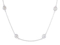 Diamond Necklace - 14 KT White Gold