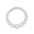107ct Circle Link Diamond Necklace