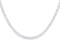 Diamond Necklace - 14 KT White Gold