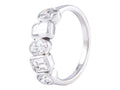Diamond Band - 14 KT White Gold