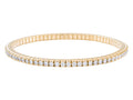 Diamond Bangle - 14 KT Yellow Gold