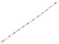 Diamond Bracelet - 18 KT Rose and White Gold